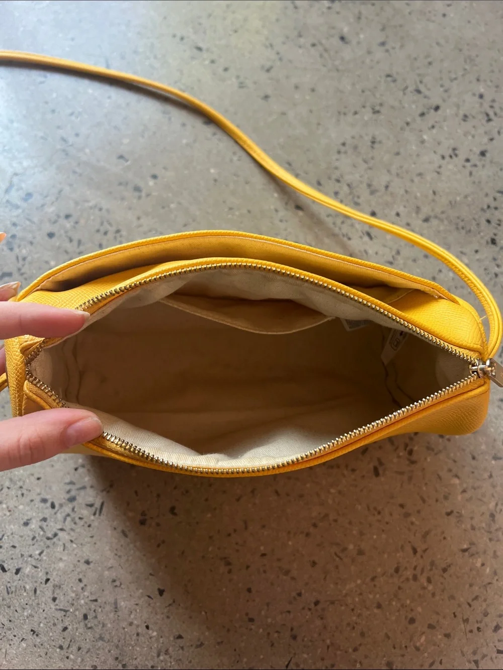 Esprit Yellow Crossbody Bag - Picture 9 of 13